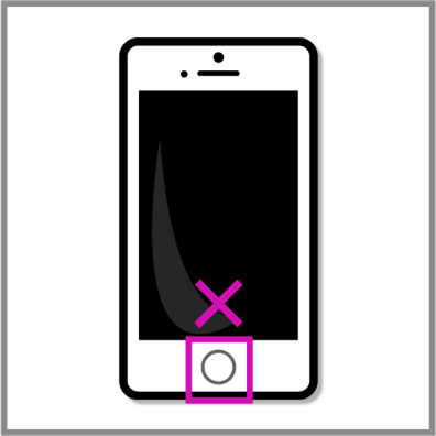 iPhoneホームボタン修理