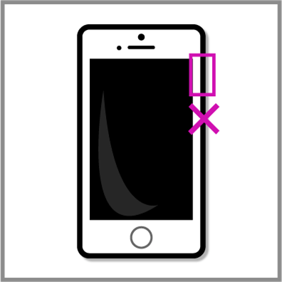 iPhoneスリープボタン修理