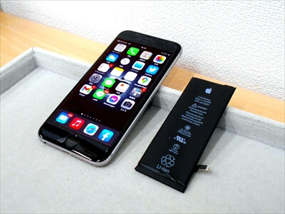 岡山県倉敷市からお越し頂きました！iPhone(アイフォン)6Sバッテリー交換修理！　iPhoneは長くお使い頂ける有能なデバイスです！お気に入りのiPhoneは、ぜひ！当店で修理をして頂き、快適にお使い頂ければと思います！(^▽^)o