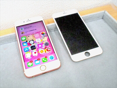 岡山県倉敷市からお越し頂きました！iPhone(アイフォン)6S液晶ガラスパネル交換修理！　既にiPhoneSE(第2世代)を予約済みだそうで、データ移行ができるようにiPhoneを復活させて下さい！とのご依頼を頂きました！(#^▽^#)v