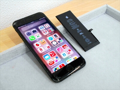 岡山県倉敷市からお越し頂きました！iPhone(アイフォン)7バッテリー交換修理！　iPhoneバッテリーの状態にコメント表示がある場合は、バッテリーが著しく劣化しています～(汗) なるべくお早めにバッテリー交換修理をして頂ければと思います！(^o^)v