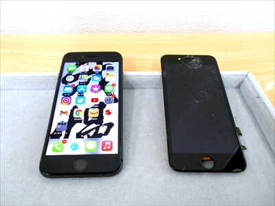 岡山県倉敷市からお越し頂きました！iPhone(アイフォン)8液晶ガラスパネルの交換修理！＆ガラスコーティング！　iPhoneXより持ちやすいiPhone8に変えられたそうで、大変気に入っておられるそうです！(^o^)v