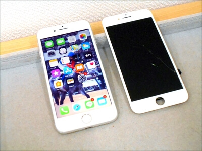岡山県倉敷市からお越し頂きました！iPhone(アイフォン)8液晶ガラスパネル交換修理！　当店は、地域最安値級のiPhone修理価格を更新中！多くの皆さまにお喜び頂いています！(^▽^)o