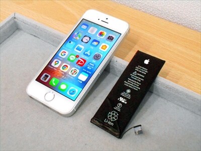 岡山県倉敷市からお越し頂きました！iPhone(アイフォン)SEバッテリー交換修理！　当店は地域最安値のiPhone修理価格を更新中です！サクッと短時間でお安く、iPhoneのバッテリーが復活致します！(^o^)v